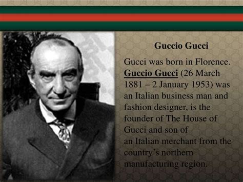 who started the Gucci company